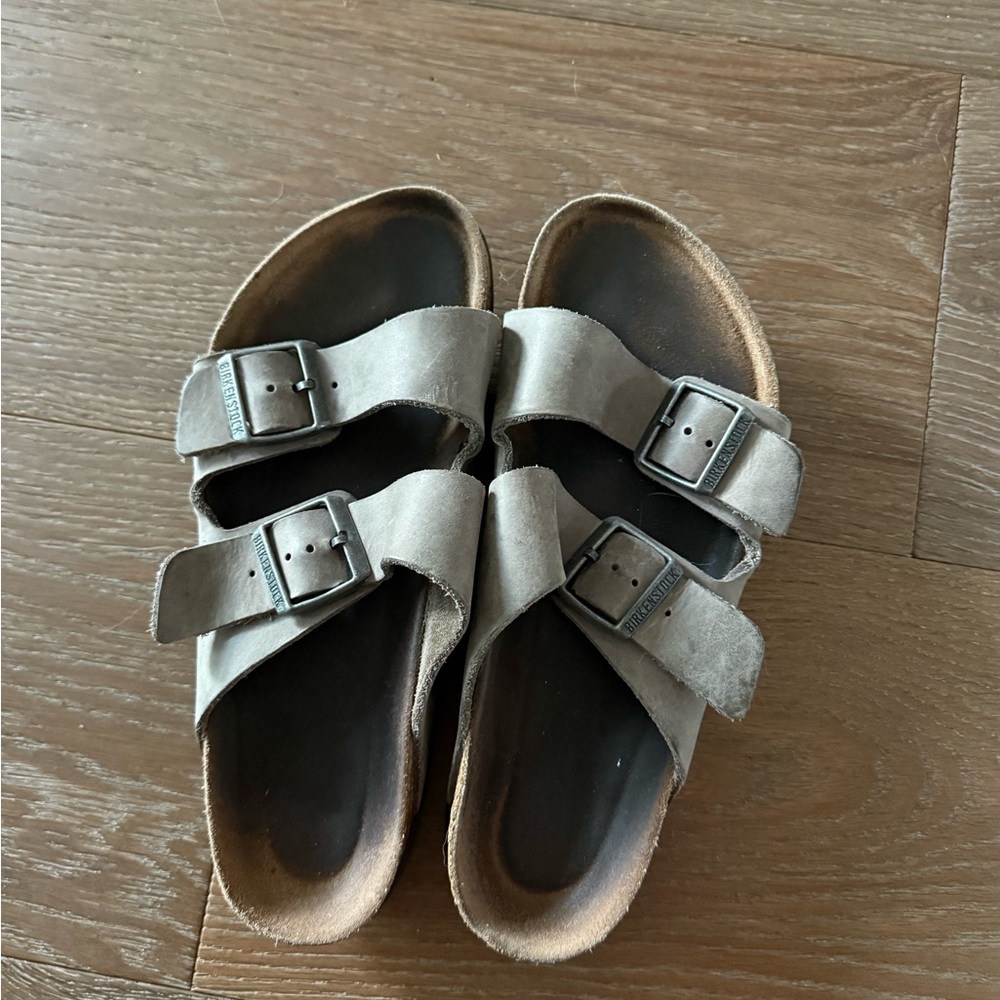 Birkenstock Women's Sandals in Gray and Brown